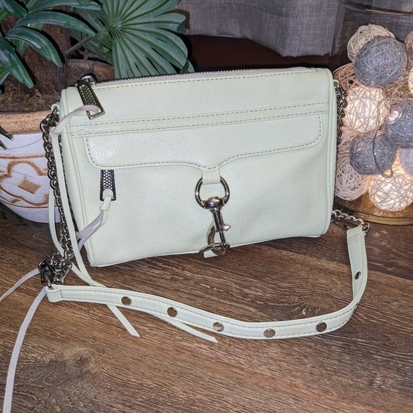 Rebecca Minkoff MAC Crossbody in Mint - Picture 1 of 12
